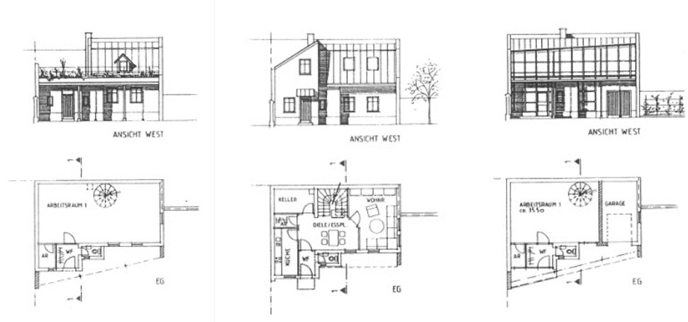 Umgestaltung eines Rückgebäudes in München