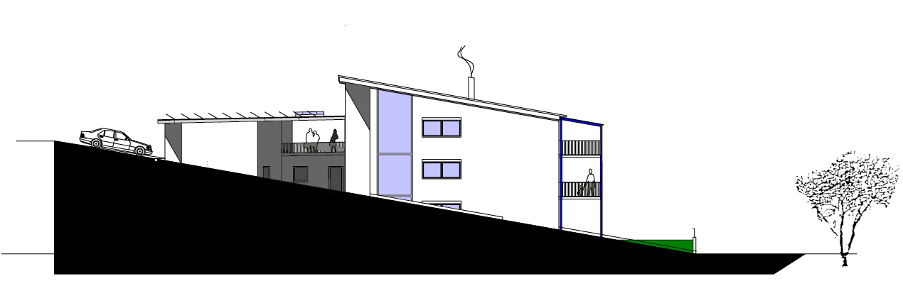 Neubau Mehrfamilienhaus in Eisenburg