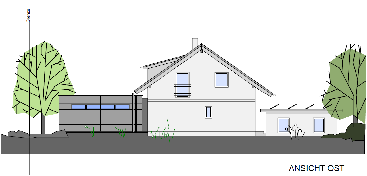 Anbau Wohnhaus in Biberach